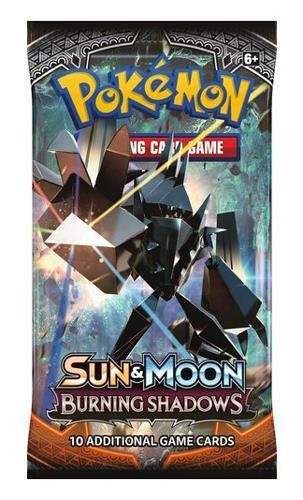 Pokemon Sun and Moon. Burning Shadows Busta Singola da 10 carte EN