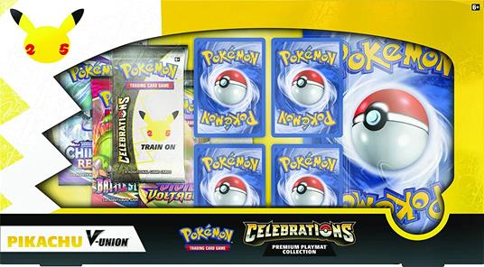 Collezione speciale Gran Festa - Pikachu-V-UNIONE (25° anniversario), gioco di carte (versione inglese), dai 6 anni in su, 2 giocatori, tempo di gioco: oltre 10 minuti - 2