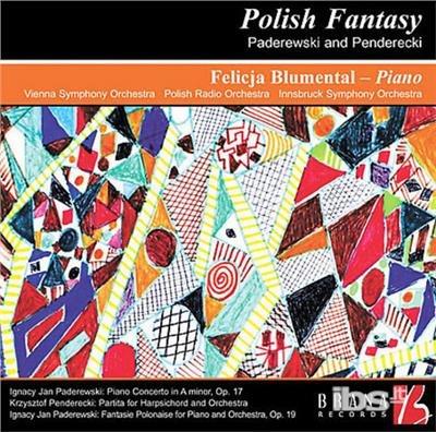 Polish Fantasy - CD Audio di Krzysztof Penderecki,Ignace Jan Paderewski