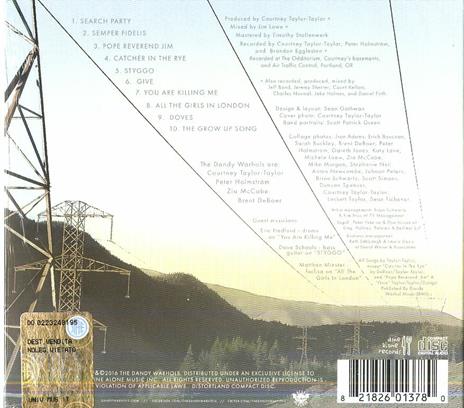 Distortland - CD Audio di Dandy Warhols - 2
