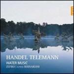 Musica sull'acqua (Water Music) - CD Audio di Georg Philipp Telemann,Georg Friedrich Händel,Ensemble Zefiro,Alfredo Bernardini