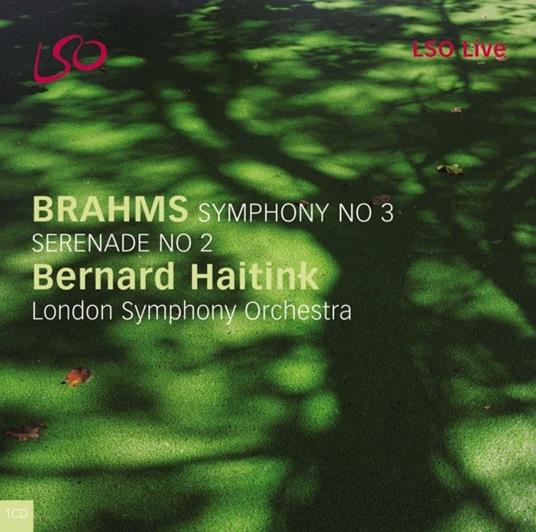 Sinfonia n.3 - CD Audio di Johannes Brahms,Bernard Haitink,London Symphony Orchestra