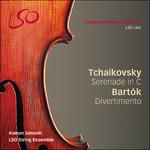 Serenata in Do - Divertimento - SuperAudio CD ibrido di Pyotr Ilyich Tchaikovsky,Bela Bartok,Roman Simovic
