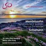 Sinfonia n.3 / Concerto per pianoforte - SuperAudio CD ibrido di Robert Schumann,Felix Mendelssohn-Bartholdy,John Eliot Gardiner,London Symphony Orchestra,Maria Joao Pires