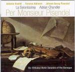 Per Monsieur Pisendel. 6 Sonate per violino - CD Audio di Tomaso Giovanni Albinoni,Antonio Vivaldi,Johann Georg Pisendel