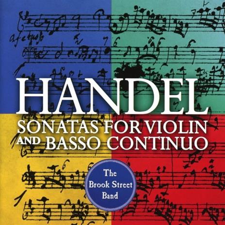 Sonate per Violino - CD Audio di Georg Friedrich Händel
