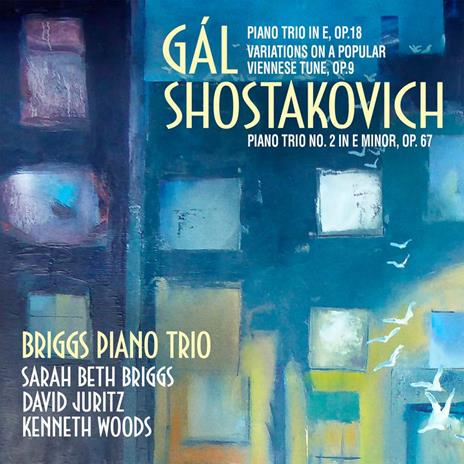 Piano Trio In E Major Op.18 - CD Audio di Dmitri Shostakovich,Hans Gal