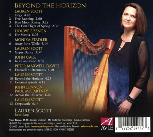 Beyond The Horizon - CD Audio di Lauren Scott - 2
