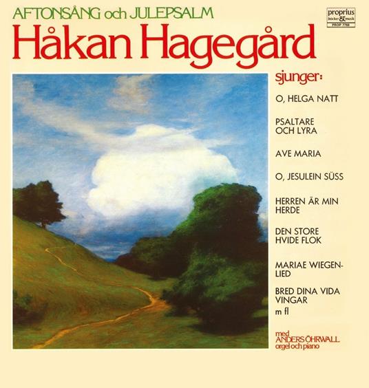 Aftonsang Och Julepsam - Vinile LP di Hakan Hagegard