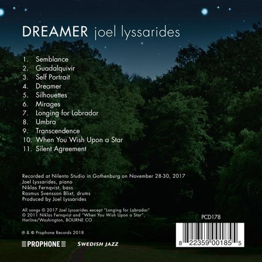 Dreamer - Vinile LP di Joel Lyssarides - 2