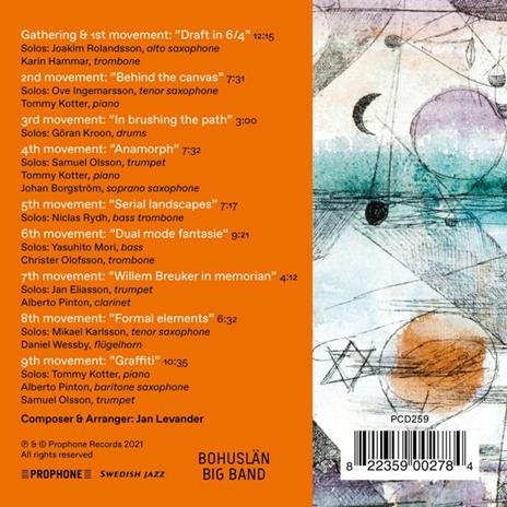 Portrait Of Bohuslan Big Band - Jan Levander - CD Audio di Bohuslan Big Band - 2