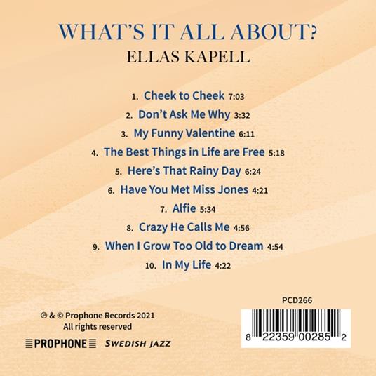 What's It All About? - CD Audio di Ellas Kapell - 2