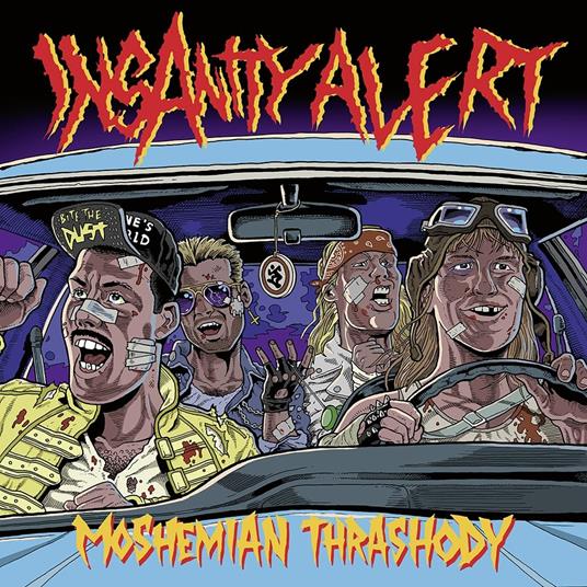 Moshemian Thrashody - CD Audio Singolo di Insanity Alert