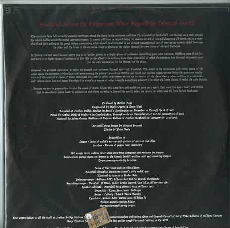 Bloodshed Across the Empyrean Altar - Vinile LP di Inquisition - 2