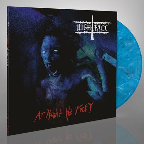 At Night We Prey (Blue Coloured Vinyl) - Vinile LP di Nightfall - 2