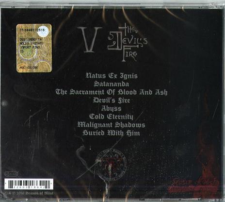 V. The Devil's Fire - CD Audio di Baptism - 2