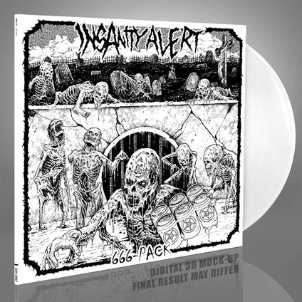 666-Pack (White Vinyl) - Vinile LP di Insanity Alert