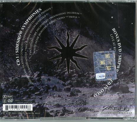 Sideshow Symphonies - CD Audio + DVD di Arcturus - 2