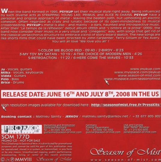 Crazy Metal - CD Audio di Psykup - 2