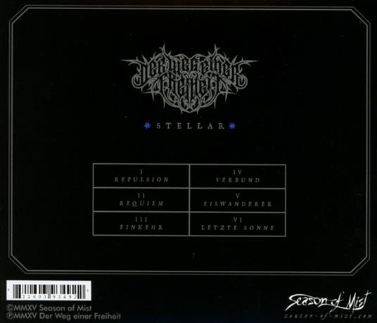 Stellar - CD Audio di Der Weg Einer Freiheit - 2