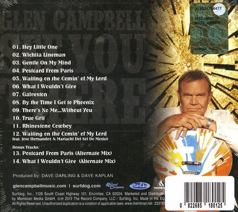 See You There - CD Audio di Glen Campbell - 2