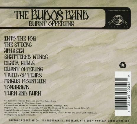 Burnt Offering - CD Audio di Budos Band - 2