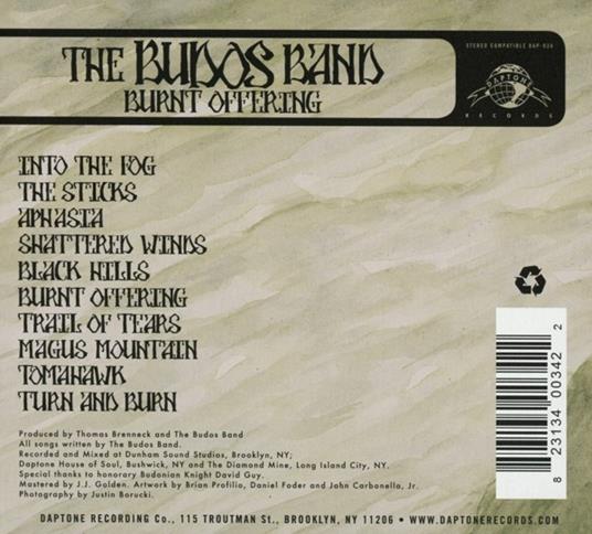 Burnt Offering - CD Audio di Budos Band - 2