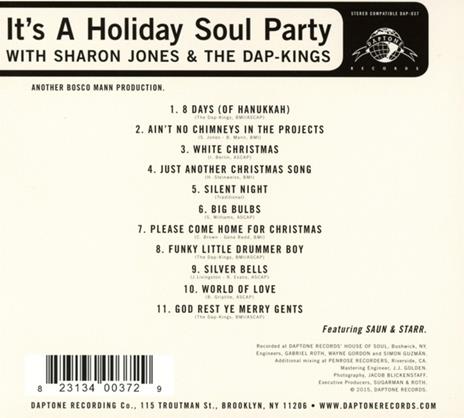 It's a Holiday Soul Party! - CD Audio di Sharon Jones & the Dap-Kings - 2