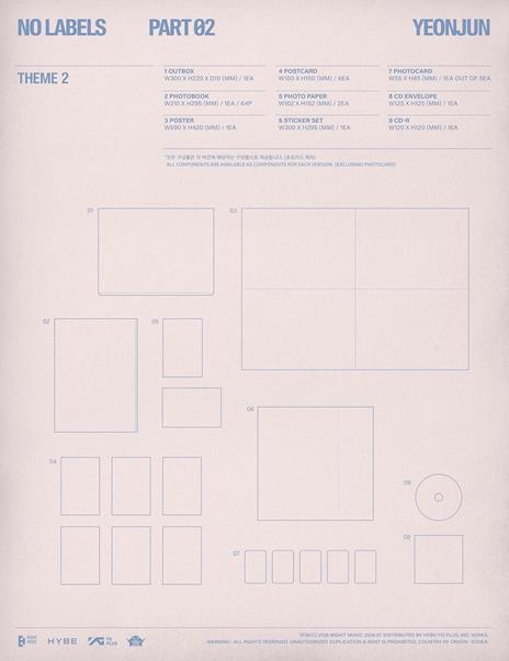 No Labels. Part 02 (Theme 2) - CD Audio di Yeonjun - 2