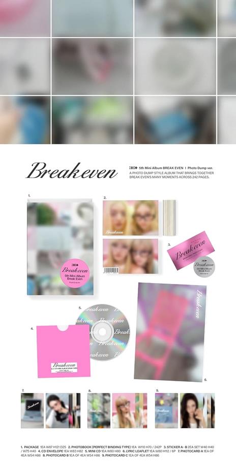 Break Even (Photo Dump) - CD Audio di Illit - 2