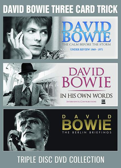 Three Card Trick (3 Dvd) - DVD di David Bowie