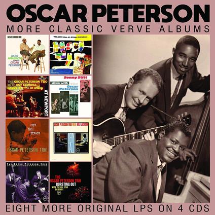 More Classic Verve Albums (4 CD) - CD Audio di Oscar Peterson