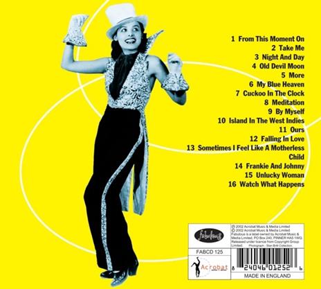 Irrepressible Vol 1 - CD Audio di Lena Horne - 2