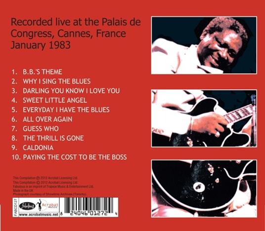 Live - CD Audio di B.B. King - 2