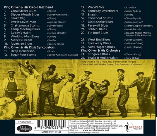 I'll Still Be King - CD Audio di King Oliver - 2