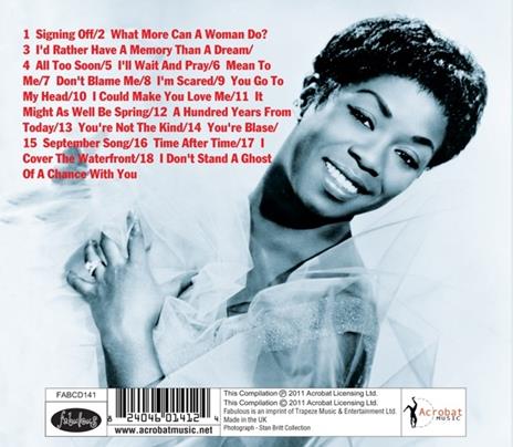 What More Can A Woman Do - CD Audio di Sarah Vaughan - 2