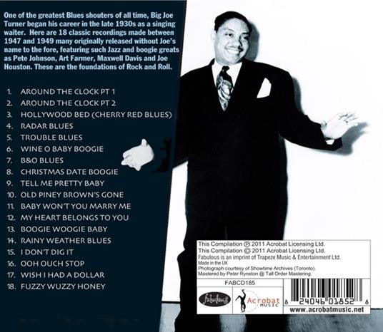 The Forties vol.2. 1947-1949 - CD Audio di Big Joe Turner - 2