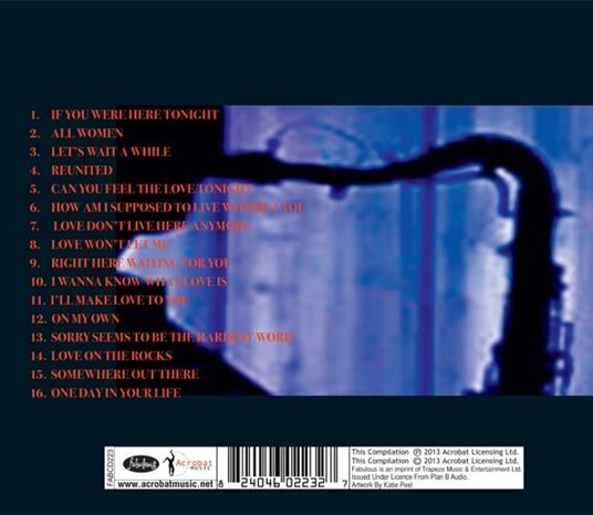 Sax Love - CD Audio - 2