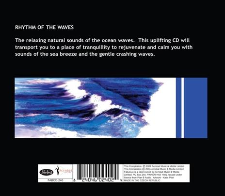 Instrumental Sounds Of Nature. Rhythm Of The Waves - CD Audio - 2