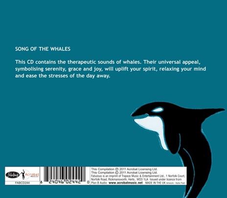 Sounds of Nature. Song of the Whales - CD Audio - 2
