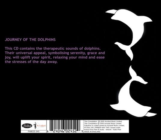 Sounds of Nature. Journey of the Dolphins - CD Audio - 2
