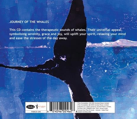 Sounds of Nature. Journey of the Whales - CD Audio - 2