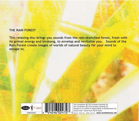 Sounds of Nature. Rainforest - CD Audio - 2