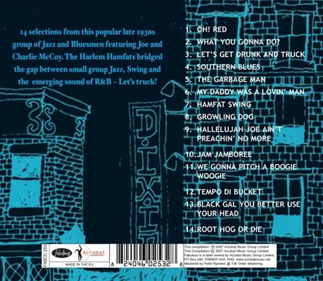 Lets Get Drunk And Truck - CD Audio di Harlem Hamfats - 2