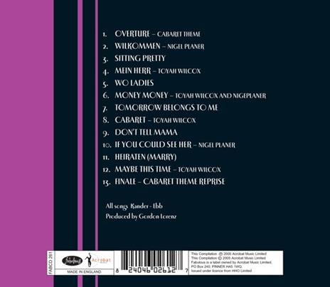Cabaret - CD Audio - 2