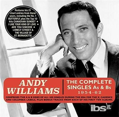 Complete Singles A's & - CD Audio di Andy Williams