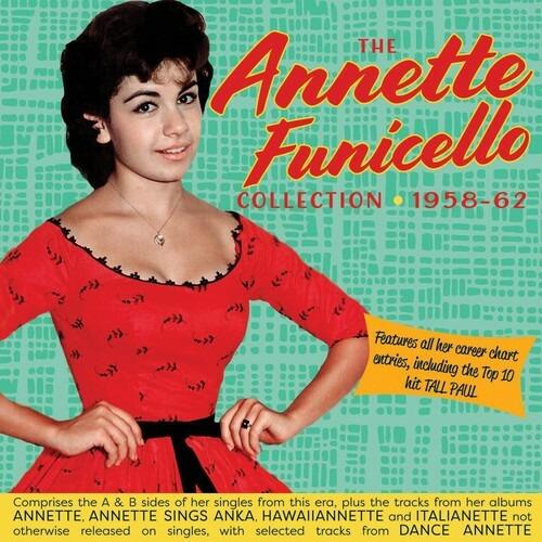 The Singles & Albums Collection 1958-62 - CD Audio di Annette Funicello