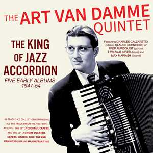 CD The King Of Jazz Accordion - Five Early Albums 1947-54 Art van Damme