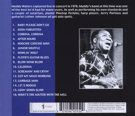 Screamin' & Cryin' - Live In Warsaw 76 - CD Audio di Muddy Waters - 2