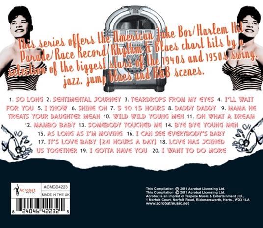 Jukebox Hits 1949-1955 - CD Audio di Ruth Brown - 2